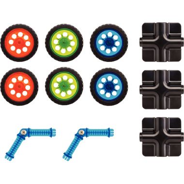 Lot de 6 roues GEOSMART, 11 pièces