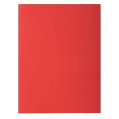 Exacompta - Paquet de 100 sous-chemises 80g ROCK"S format 22x31 cm rouge - 800012E