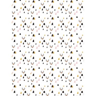 Pochette de 30 feuilles pour Decopatch motifs Noël