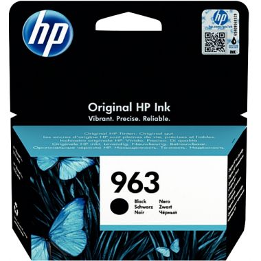 HP 963 cartouche d'encre noire authentique (3JA26AE)