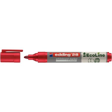 Marqueur tableau blanc Ecoline28 pointe ogive rouge