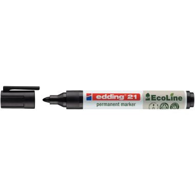 Marqueur permanent Ecoline 21 pointe ogive noir