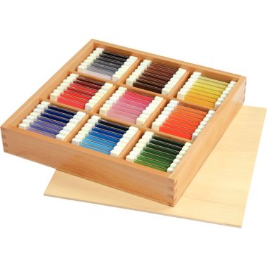 Tablettes des couleurs, gamme économique
