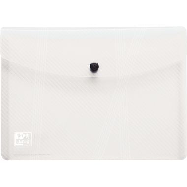 Paquet de 5 enveloppes extensibles à pression en polypropylène HAWAÏ pour format A4, coloris assortis