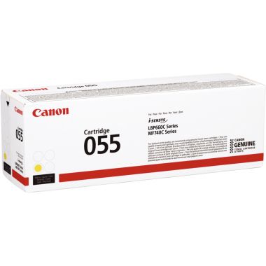 Canon 055 cartouche laser jaune authentique