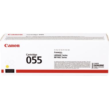Canon 055 cartouche laser jaune authentique
