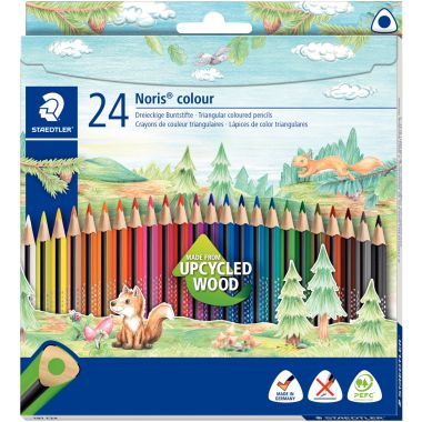 Étui de 24 crayons de couleur Noris Colour 187