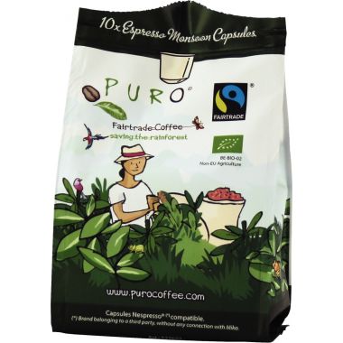 Sachet de 10 capsules café PURO doux