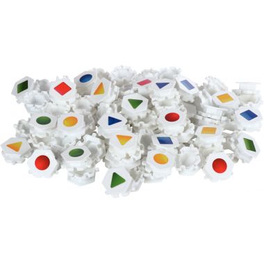 Sachet de 105 pièces HEX-FLEX les formes + 13 fiches