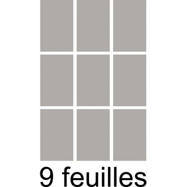 Vitrine d'intérieur Premium plus fond métal 9 feuilles A4