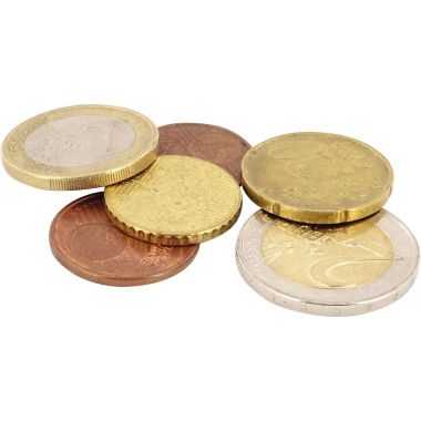 Lot de 6 porte-monnaie coeur en coton