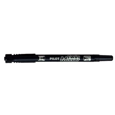 Marqueur permanent Twin Marker noir