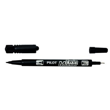 Marqueur permanent Twin Marker noir