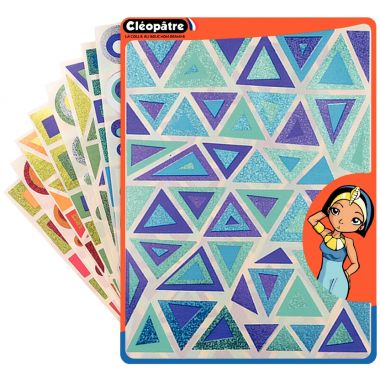 Pochette de 798 gommettes holographiques