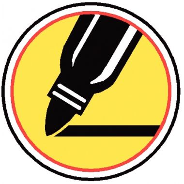 Marqueur Sharpie pointe fine ogive noir