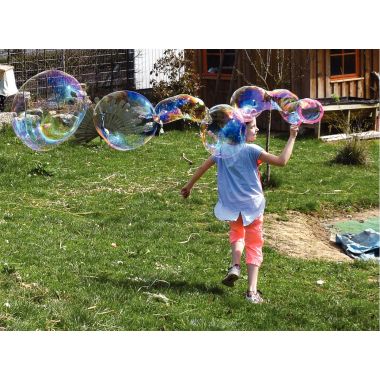 Kit 1l bulles de savon géantes + accessoires