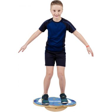 Planche d'équilibre en bois