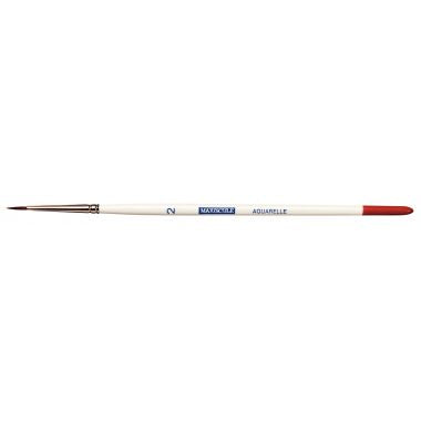 Sac de 10 pinceaux Aquarelle MAJUSCULE N° 2