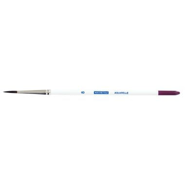 Sac de 10 pinceaux Aquarelle MAJUSCULE N°8