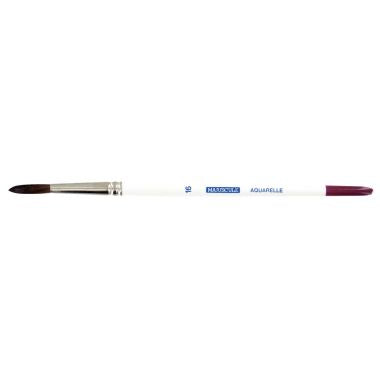 Sac de 10 pinceaux Aquarelle MAJUSCULE N°16