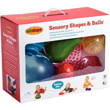 Pack 9 balles sensorielles