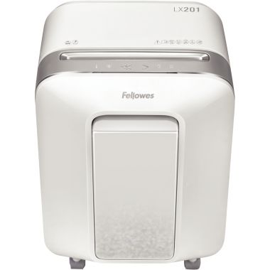 Destructeur personnel LX201 coupe micro 12 feuilles blanc