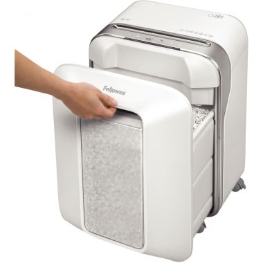 Destructeur personnel LX201 coupe micro 12 feuilles blanc