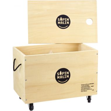 Caisse de 1000 planchettes en bois brut