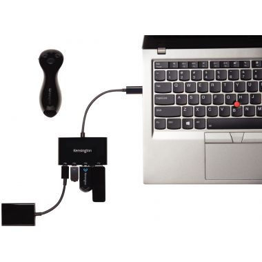 Hub 4 ports USB-A et USB-C
