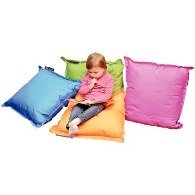 Set de 4 coussins 60x60cm assortis