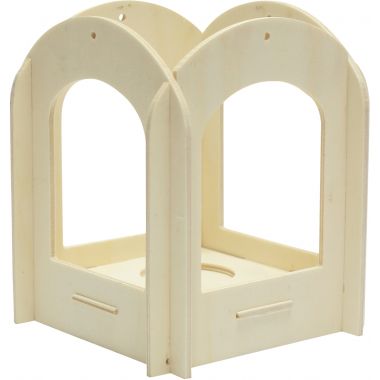 Lanterne en bois à monter