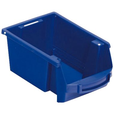 Bac à bec en polypropylène 157x070x101mm bleu
