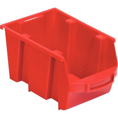 Bac à bec en polypropylène 235x126x150mm rouge
