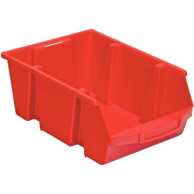 Bac à bec en polypropylène 455x175x300mm rouge