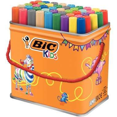 Baril de 48 feutres Visacolor XL assortis