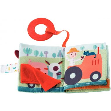Imagier en tissu LILLIPUTIENS Rosalie la vache