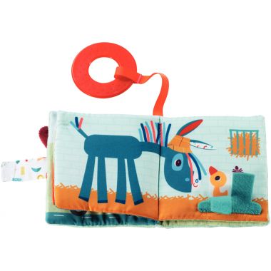 Imagier en tissu LILLIPUTIENS Rosalie la vache