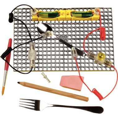Boite expérience circuits électriques