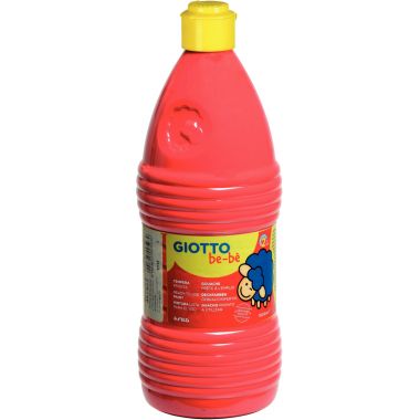 Carton de 8 Flacons 1L de gouache GIOTTO be-bè