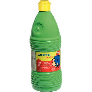 Carton de 8 Flacons 1L de gouache GIOTTO be-bè