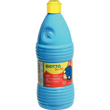 Carton de 8 Flacons 1L de gouache GIOTTO be-bè