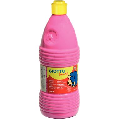 Carton de 8 Flacons 1L de gouache GIOTTO be-bè