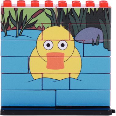 Lot de 6 puzzles UP 14 pièces, les animaux de la ferme
