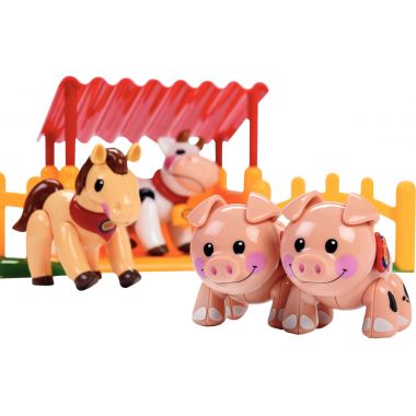 La ferme TOLO avec animaux et accessoires