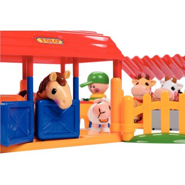 La ferme TOLO avec animaux et accessoires