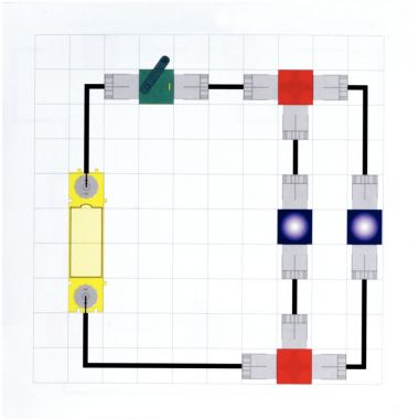 Boite expérience circuits électriques