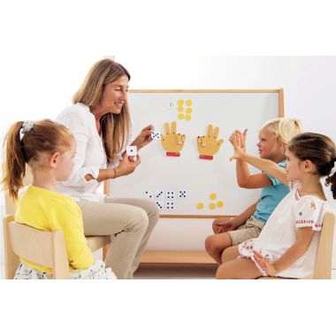 Mains magnétiques pour compter