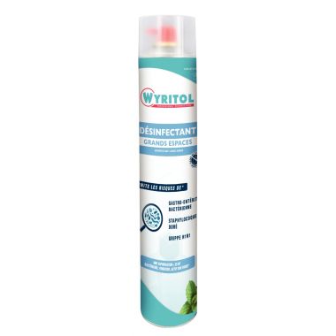 Aérosol 750ml désinfectant grand espace menthe