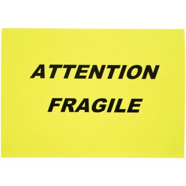 Boîte de 100 étiquettes Flaconuo multi-usages 210x297mm jaune