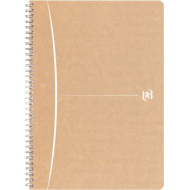 Cahier à reliure intégrale 100 pages TOUAREG format A4, quadrillé 5x5, couverture carte coloris assortis